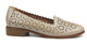 Półbuty, mokasyny damskie Potocki 24-12320, złote