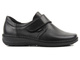 Półbuty damskie ortopedyczne z wyjmowaną wkładką - AXEL 1461, czarne