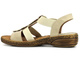 Sandałki damskie z gumkami - Evento 22SD35-4940, beżowe
