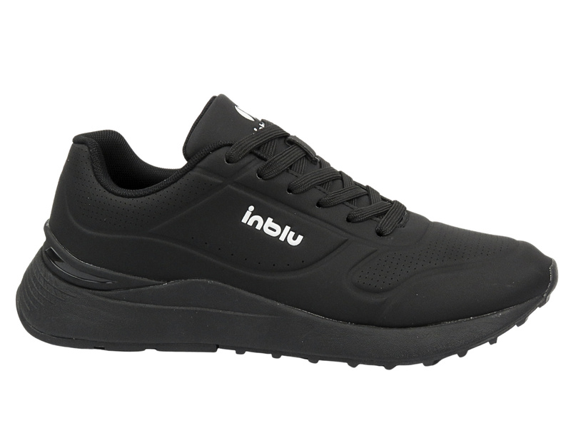 Sznurowane buty sportowe męskie czarne Inblu IU-11 