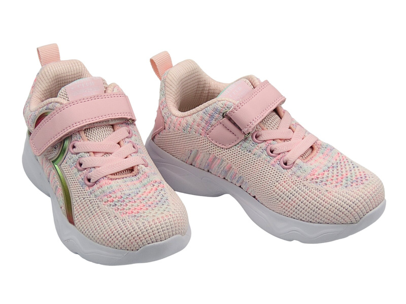 Buty dziecięce sportowe - American Club RL 81/22 różowe