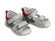 Sandały dziecięce na rzepy jasnoszare Jamet 1112