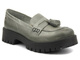 Półbuty, loafersy damskie Maciejka 5497S-35, szare