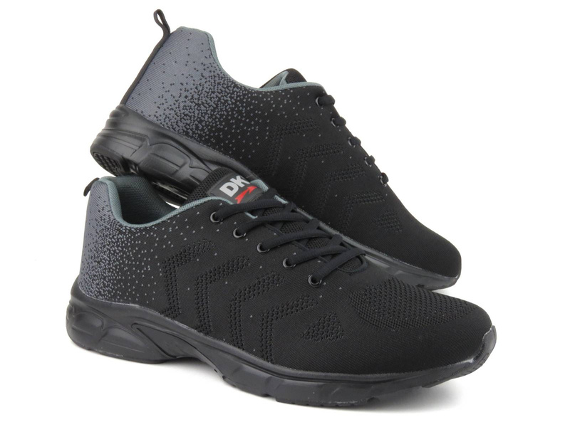 Buty męskie sportowe DK  SA605122, czarne