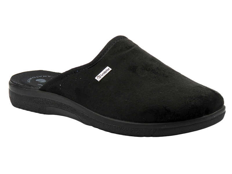 Wygodne kapcie męskie INBLU DG-75U, czarne