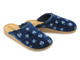Wygodne kapcie damskie INBLU CT-49, granatowe