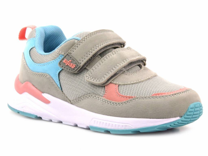 Sneakersy dziecięce, młodzieżowe - BEFADO 516Y238, szare