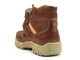 Trzewiki dziecięce z grubą wełną owczą - HELIOS 030/1, brązowe