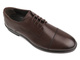 Skórzane półbuty męskie eleganckie - VENEZIA 06-6, brązowe