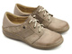 Skórzane półbuty damskie polskiego producenta HELIOS Komfort 399, beżowe