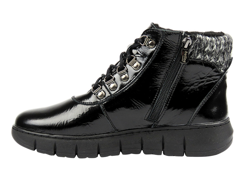 Wygodne botki damskie HELIOS 782, czarne 2