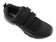 Buty trekkingowe męskie na rzepy - AMERICAN CLUB WT123/23, czarne