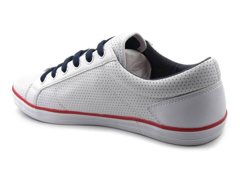 Trampki, buty męskie sportowe BUGATTI 321-50211-5000, białe