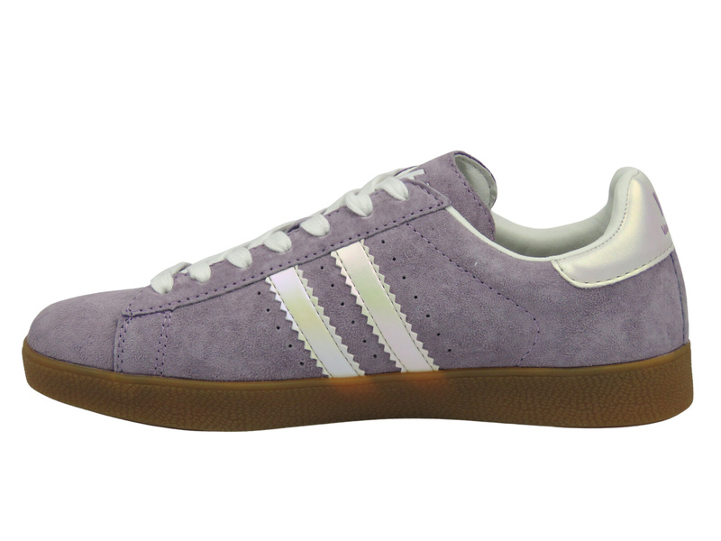 Wygodne sneakersy damskie - Vanhorn 25-100300VL, fioletowy