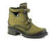 Botki damskie, trapery Venezia 6333207, zielone