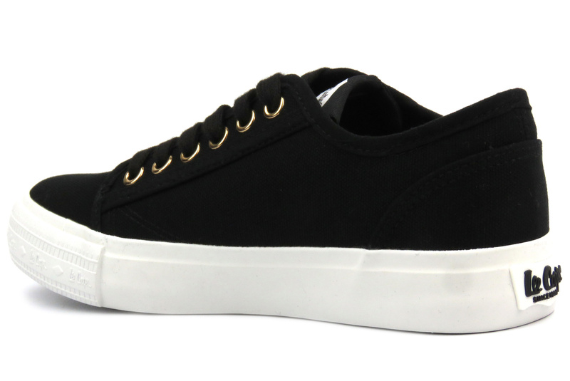 Trampki damskie przed kostkę - Lee Cooper LCW-24-31-2202, czarne