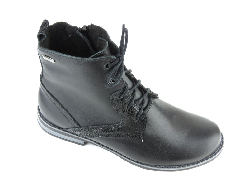 Botki damskie HELIOS 705, czarne
