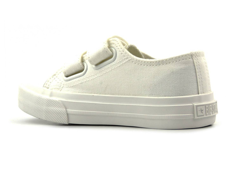 Trampki, buty sportowe dziecięce BIG STAR FF374096, białe