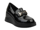 Eleganckie Mokasyny Damskie Vinceza 58337, Czarne lakierowane