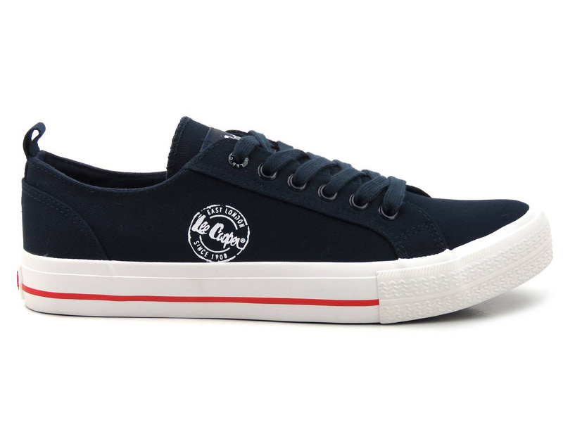 Trampki męskie przed kostkę - LEE COOPER 22-31-0926M, granatowe