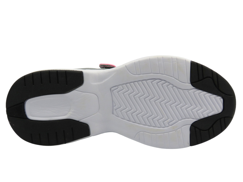 Buty Sportowe Młodzieżowe - Befado 516Q254 Szaro-różowe Na Rzep