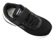Buty dziecięce sportowe ze świecącą podeszwą - American Club RL 124/23, czarne