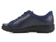 Wygodne półbuty damskie w tęgości H - AXEL 1814, granatowe
