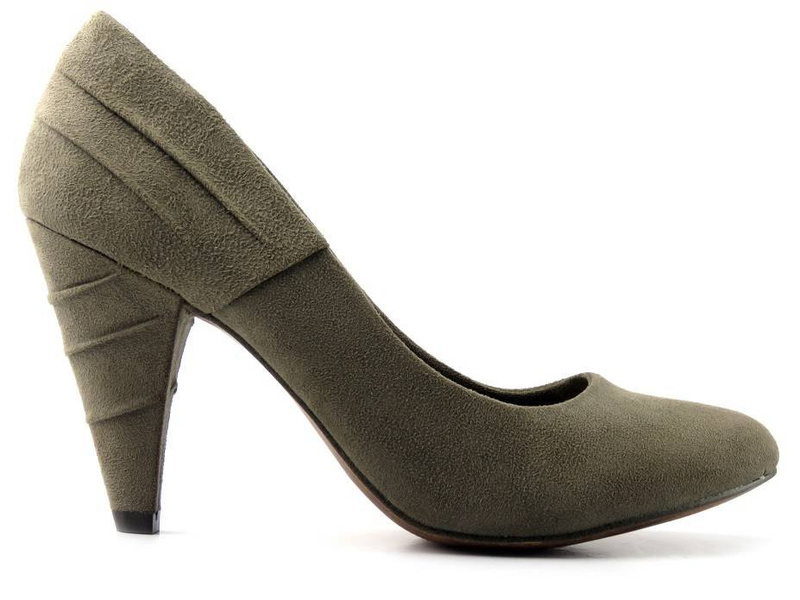 Szare czółenka na szpilce - Marco Tozzi 22432