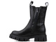 Ocieplane botki, workery damskie na suwak - EVENTO 22BT35-5040, czarne
