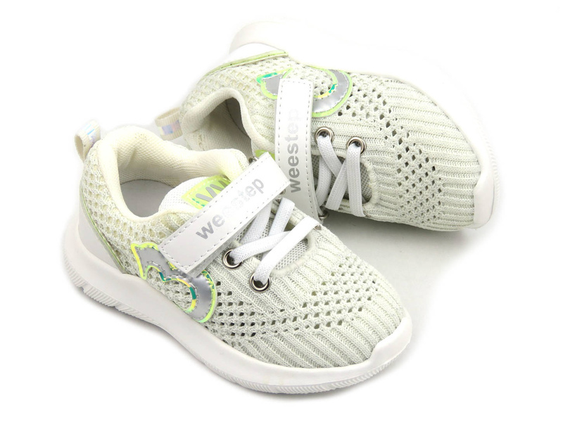 Buty sportowe, adidasy dziecięce - WEESTEP R812663091, białe