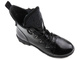 Bogato zdobione botki damskie lakierowane - VENEZIA 018419095, czarne