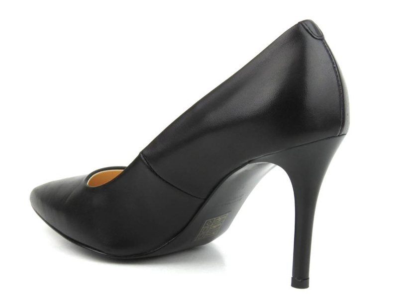 Eleganckie szpilki z noskiem w szpic - UNCOME 35004, czarne