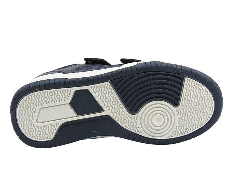 Buty dziecięce sportowe na rzepy granatowe American Club PR 01/24