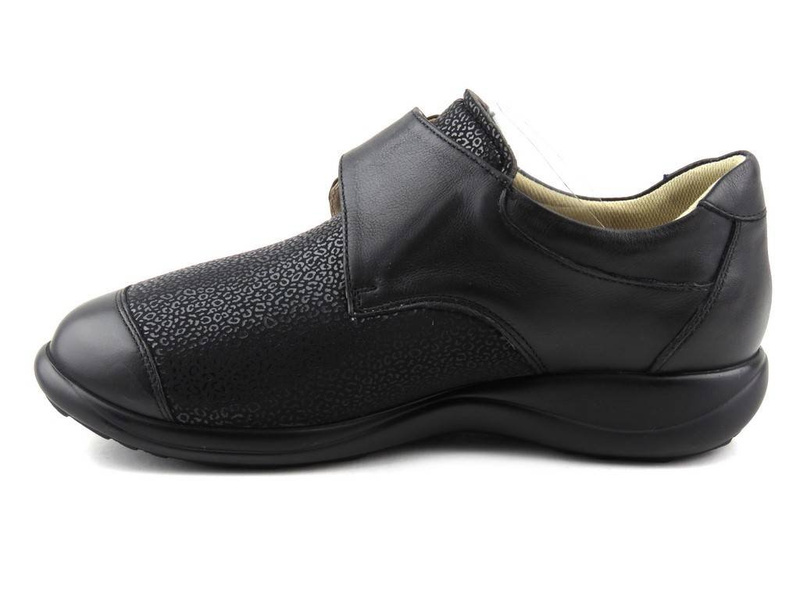 Półbuty damskie komfortowe - AXEL 1397, czarne