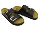 Klapki damskie - Dr Brinkmann 700349-01, czarne