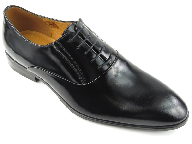 Lotniki męskie wizytowe CONHPOL 7866, czarne