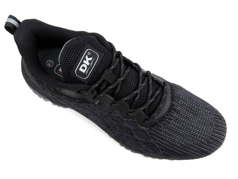 Lekkie sneakersy męskie, adidasy DK VB16759, czarne