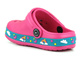 Klapki, sandałki dziewczęce clogsy  - AMERICAN CLUB NH 65/23, NH 66/23, różowe z jednorożcem