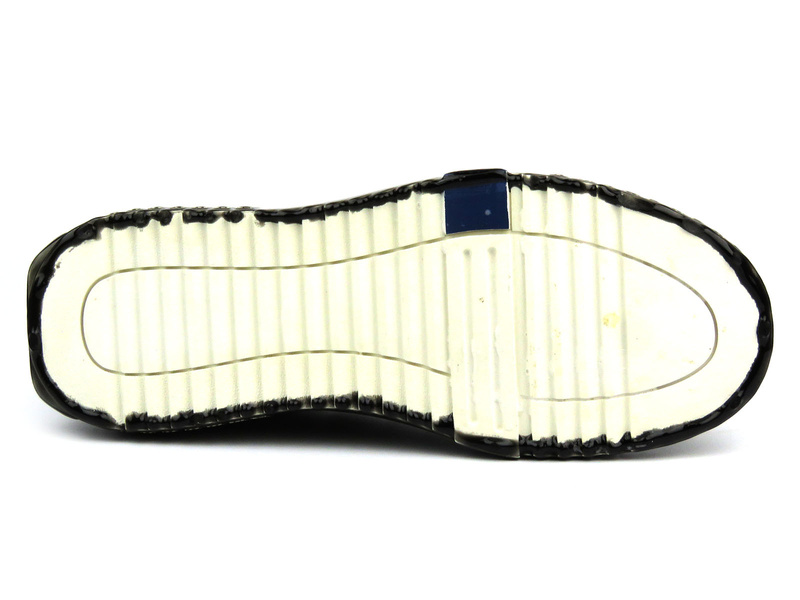 Skórzane sneakersy - JOHN DOUBARE CC2883, czarne