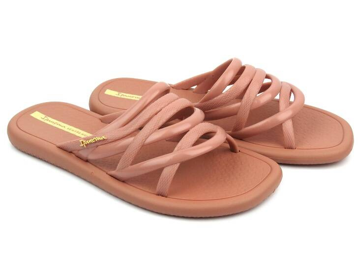 Klapki damskie wegańskie - Ipanema 83606, różowe