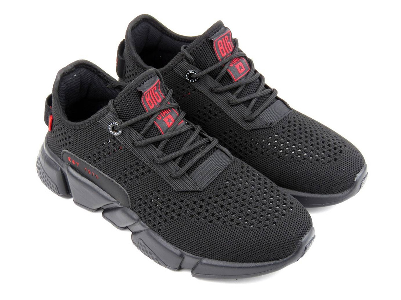 Buty sportowe, sneakersy damskie BIG STAR JJ274273, czarne
