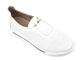 Sneakersy damskie ażurowe - VENEZIA 1345 R097, białe