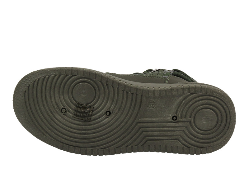 Śniegowce Damskie, Buty Zimowe Venezia C003MTKHOBB087 Zielone Na Suwak