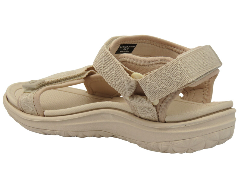 Sandały damskie sportowe - Lee Cooper 25-34-3560L, beżowe
