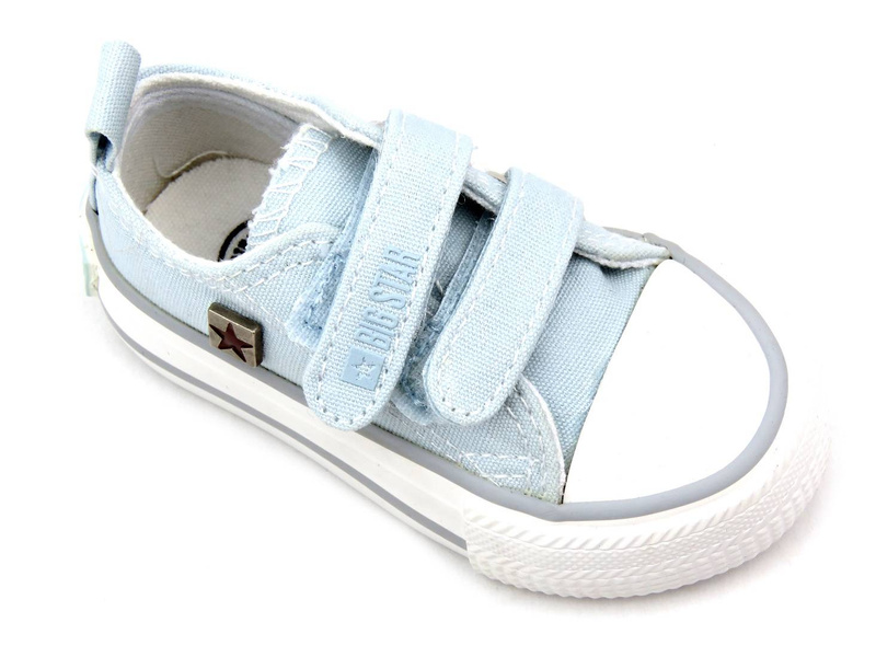 Trampki dziecięce na rzepy Big Star HH374204, niebieskie