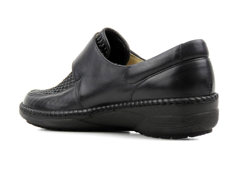 Półbuty profilaktyczno-zdrowotne damskie AXEL Kosela Medic 9206, czarne