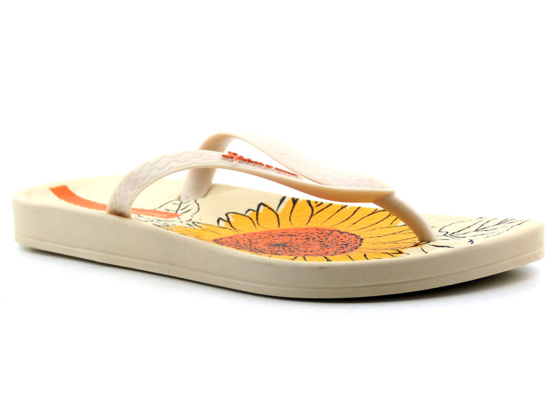 Gumowe japonki damskie IPANEMA 83178, beżowe