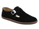 Buty barefoot skórzane minimalistyczne półbuty damskie czarne Nika Komfort 1453