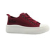Trampki damskie na platformie bordowe Lee Cooper LCW- 23-44-1625L