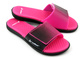 Sportowe klapki damskie z regulacją szerokości - RIDER 83170, czarno-różowe
